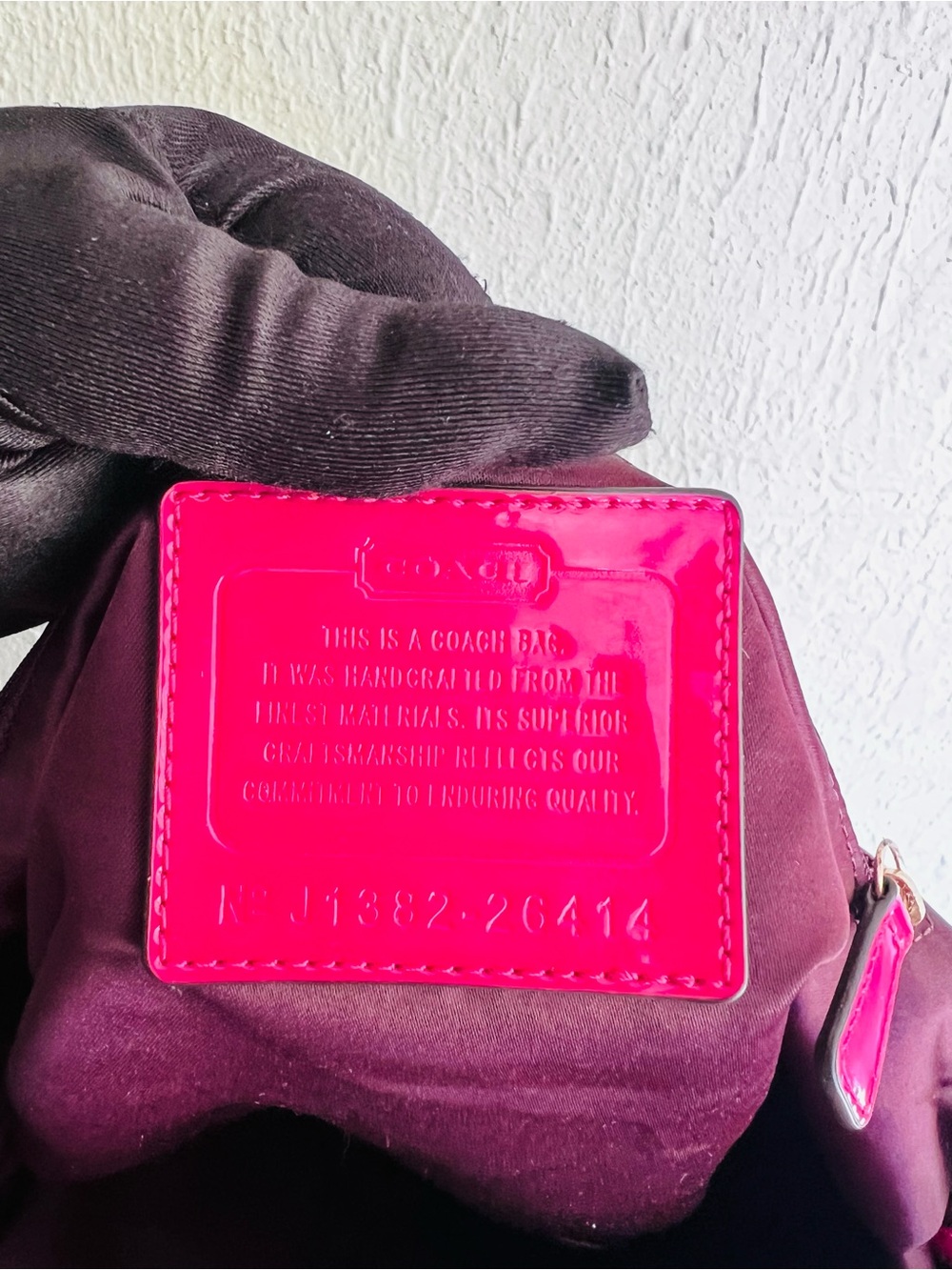 Coach Poppy Signature Metallic Outline Tote - Picture 7 of 10